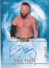 2017 Topps Wwe Undisputed Eric Young Autographs 157/199