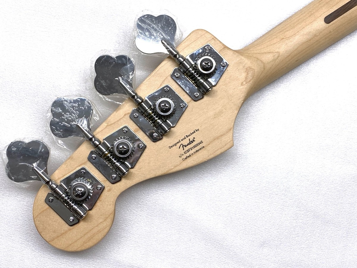Genuine Fender Squier Jazz J Bass Neck w/KEYS Indian Laurel