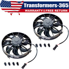 2pcs For Spal Models 1870 Cfm 12 Puller Fan Va01-ap90vll-66a 12v 30103202