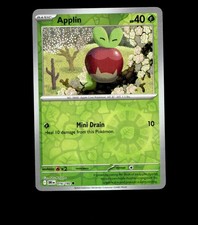 Applin – 016/182 – Destined Rivals – Reverse Holo – Near Mint - Pokemon Card TCG
