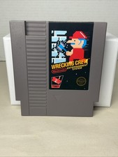 WRECKING CREW NINTENDO NES CART ONLY 5 SCREW