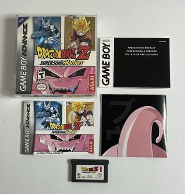 Dragon Ball Z: Supersonic Warriors GBA Complete CIB! VERY NICE w/ RARE POSTER!