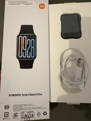 Xiaomi Smart Band 9 Pro schwarz, 1,74'' AMOLED-Display, bis 21 Tage Akkulaufzeit