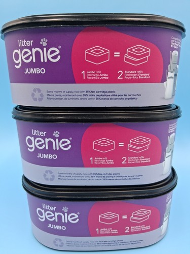 3er Pack Neu - Litter Genie Jumbo Refill - Geruchskontrolle Katzenstreu Pakete - Bild 5 von 5