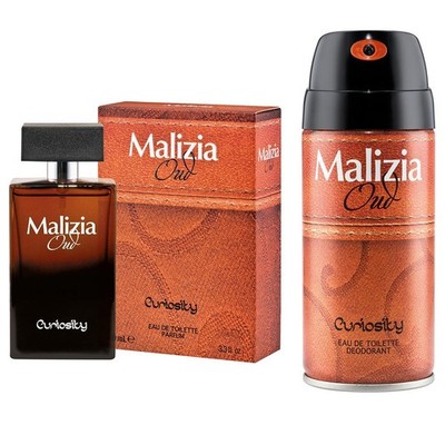 MALIZIA OUD CURIOSITY Parfum homme Eau de Toilette 100ml + deo 150ml