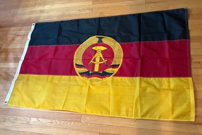 Vintage East Germany Flag 3x5 GDR German Democratic Republic