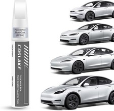 Touch Up Paint Kit PPSW White Multi-Coat for Tesla Model Y 3 S X DIY Repair Kit.