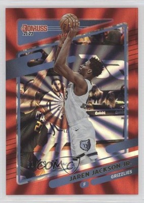 2021-22 Panini Donruss Holo Red Laser 61/99 Jaren Jackson Jr #85 14ql