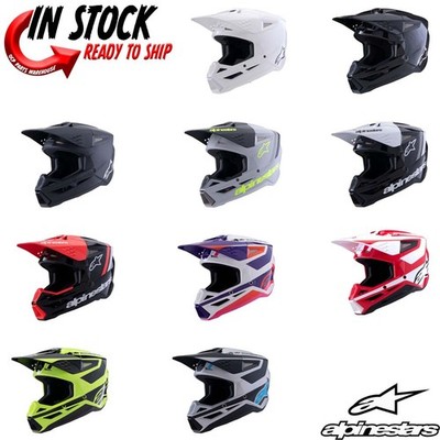 NEW! ALPINESTARS SUPERTECH M3 MOTOCROSS OFFROAD HELMET - PICK SIZE & COLOR
