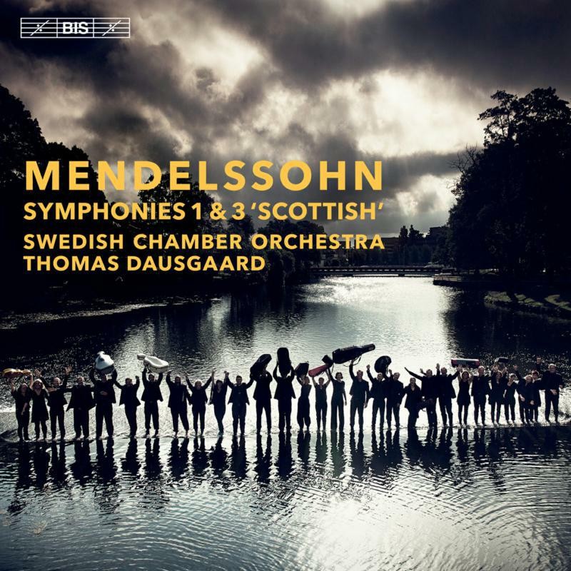 BIS2469 Swedish Co/Dausgaard Felix Mendelssohn: Symphonies 1 & 3 'scottish CD