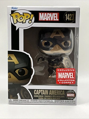 BNIB Funko Pop! Marvel - Captain America #1423 MARVEL Marvel Collector Corps