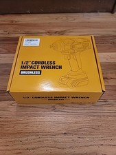 1/2 Inch Cordless Impact Wrench Brushless DC20V High Torque New