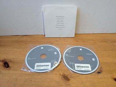 Apple OS X 10.5.6 Leopard Installation und Anwendungen DVDs Disk 2009 