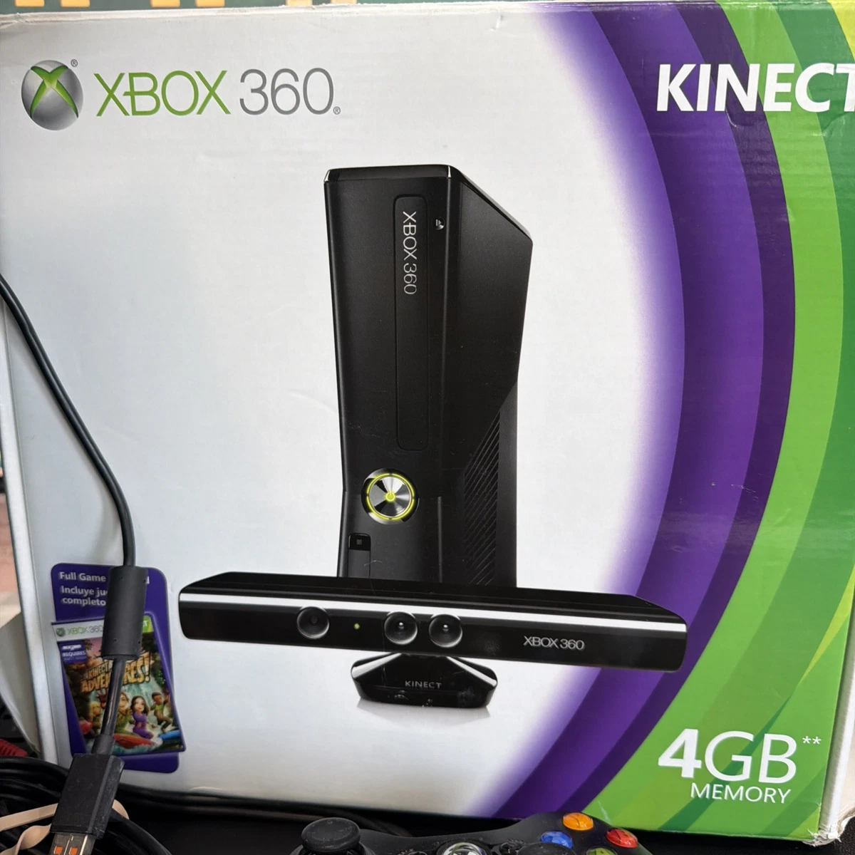 Xbox 360 4gb Console With Kinect for sale | eBay
