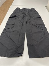 Halara Wide Leg Cargo Black L