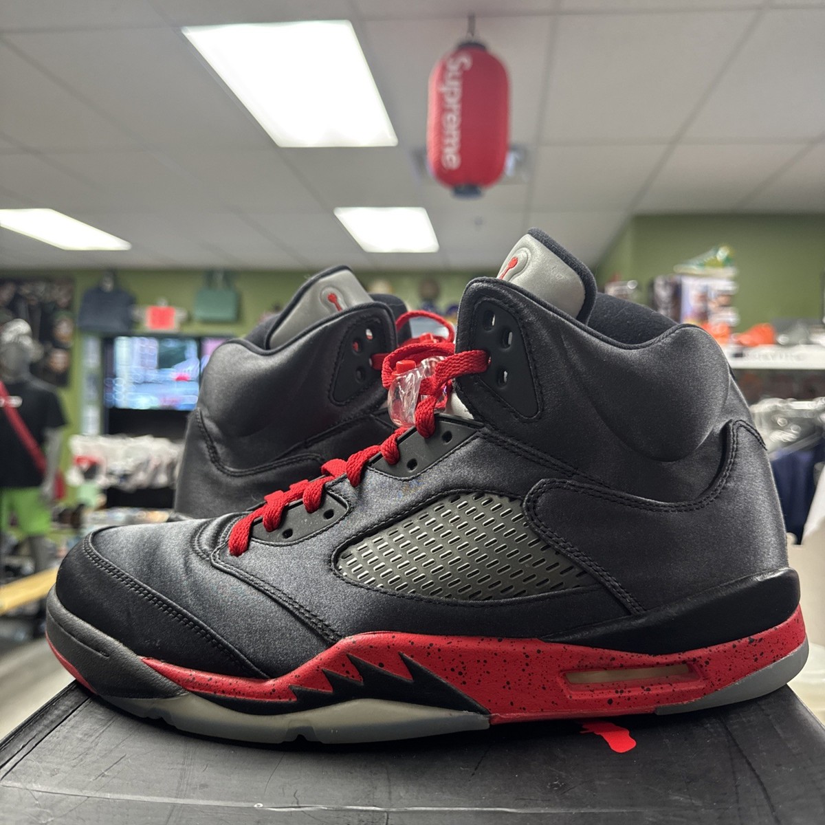 jordan retro 5 satin bred foot locker