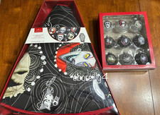 Hallmark Nightmare Before Christmas Jack Skellington Lot Skirt/Ornaments
