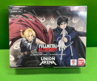 #ad #ad Union Arena UE09BT Fullmetal Alchemist Booster Box Sealed English $49.99