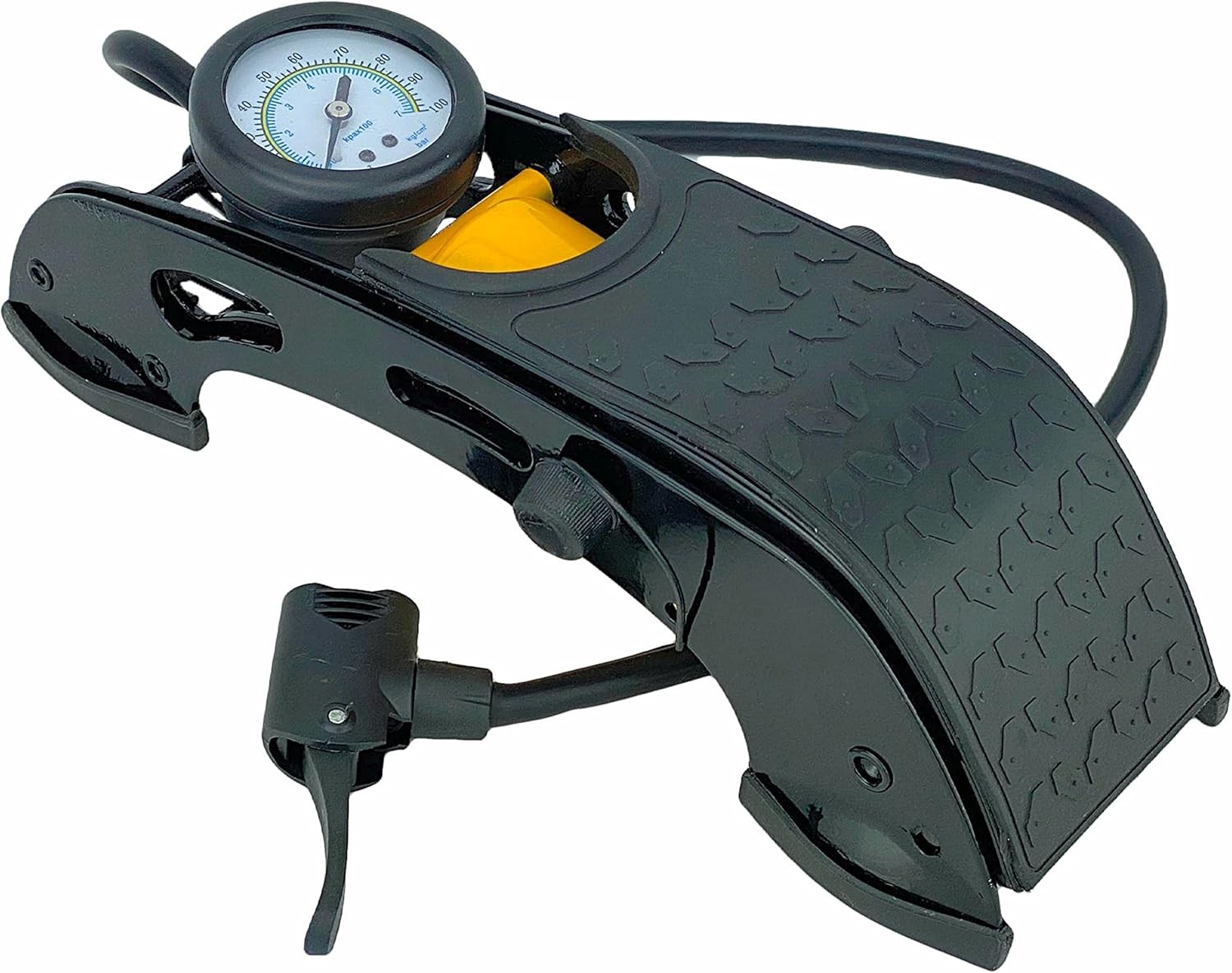 AA Single Cylinder Foot Pump Tyre Inflator for Cars Motorcycles Bicycles