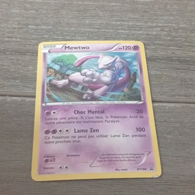 Pokémon JCC Mewtwo XY100 120 PV carte française Promo XY 2015 motch - Photo 1/2