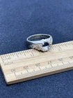 Sterling Silver Ring Setting- 6.3 Grams- Size 10- Vintage Estate Find