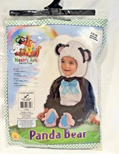 Rubies Noah's Ark Panda Bear Halloween Costume Infant Size 6-12 Months