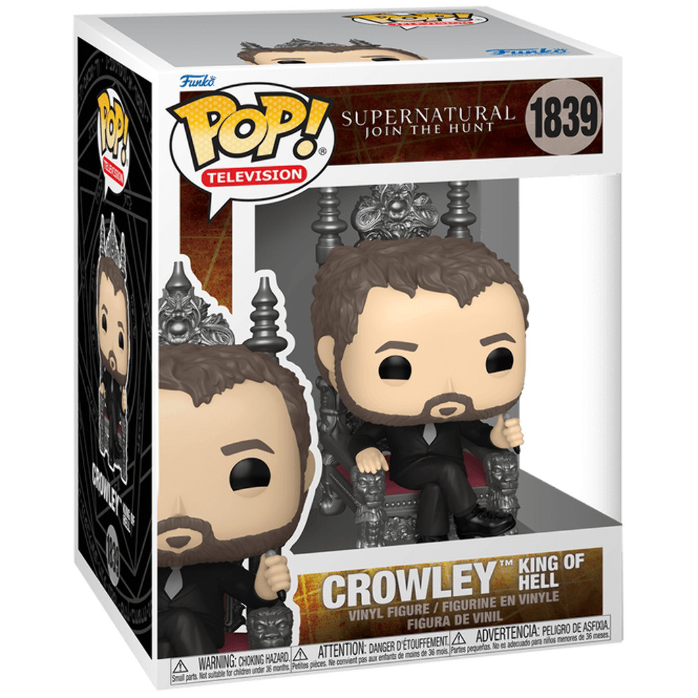 Supernatural - Crowley King of Hell - #1839 - Television - Funko Pop! Premium