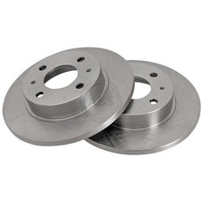 2 Bremsscheiben voll Ø 240 mm 12 mm A.B.S. für u.a. NISSAN SUNNY