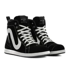 Spada Strider S Biker Stealth Trainers Black White