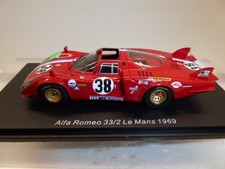 Alfa Romeo 33/2 6th Le Mans 1968 #40 Autodelta by Spark