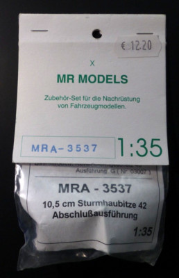 MR Models 3537  1:35 - 10,5cm Sturmhaubitze 42 Abschlussausführung (für Revell)