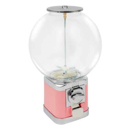 Large Capacity Vending Machine Pink Twister Ball Dispenser Gumball Machine
