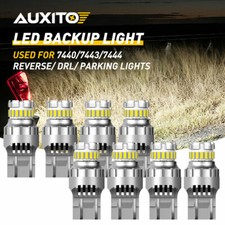 8pcs Auxito 7443 7440 Led Reverse Light Turn Signal Bulbs 6500k White Drl Kit