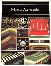 Vintage 1981 Mazda Accessories Car Deals Sales Brochure Showroom Catalog 