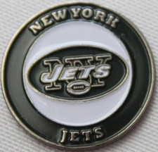 NEW YORK JETS, FOOTBALL, GOLF BALL MARKER, 1 INCH SPORTS TEAM GOLF MARKER DAD