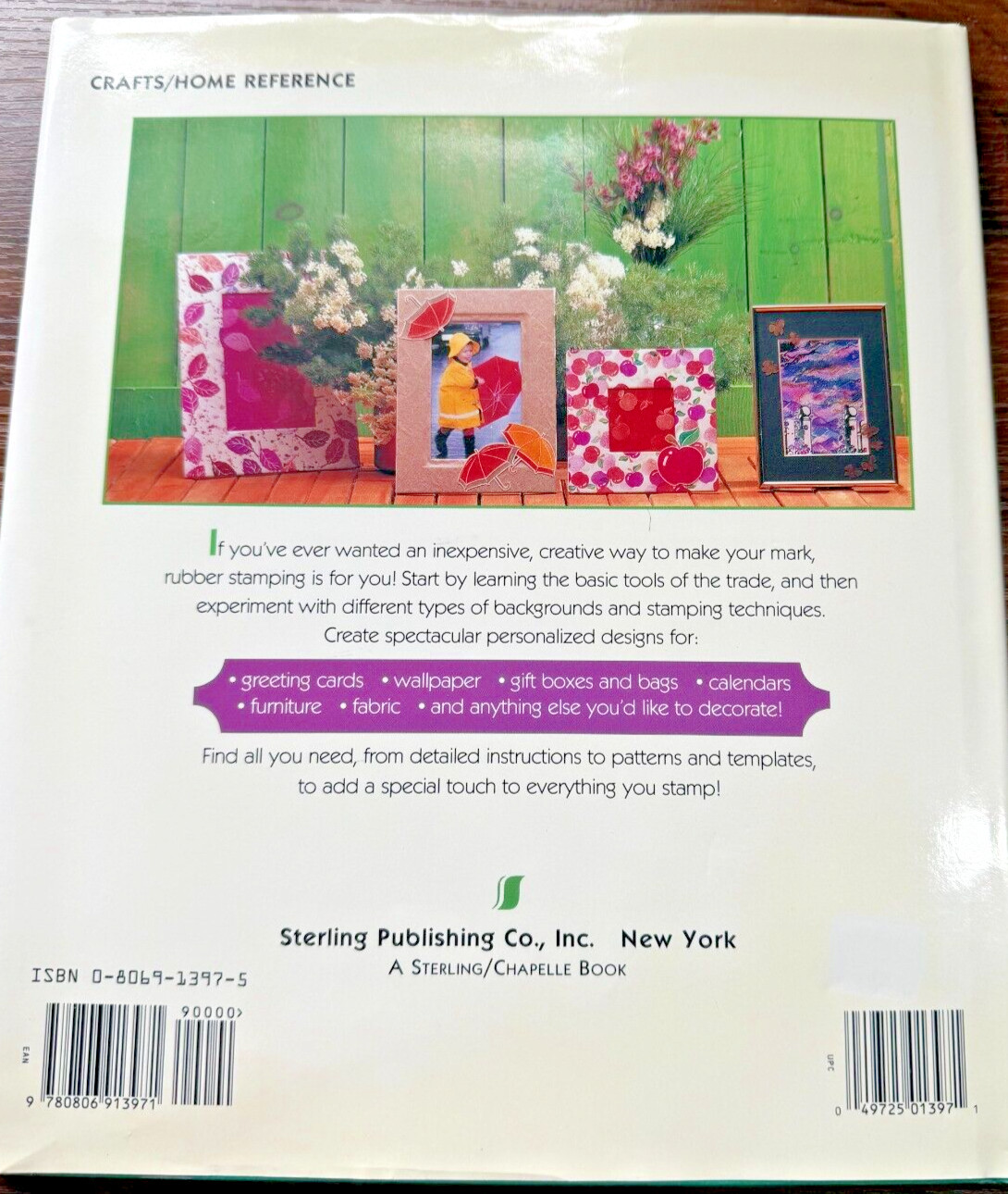 как выглядит The Great Rubber Stamp Book: Designing Making Using - Hardcover - NEW фото