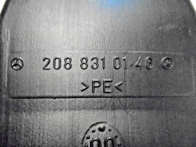 2000 Mercedes Benz CLK 320 Heat A/C Air Conditioning Air Guide