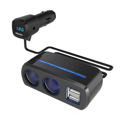 High Efficiency Car Charging Adapter Splitter Double USB 3.1A High Power 80W