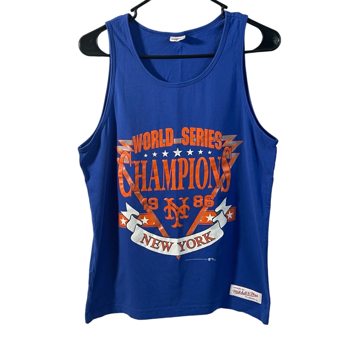 Mitchell & Ness World Series Champions NY Mets 1986 Tank