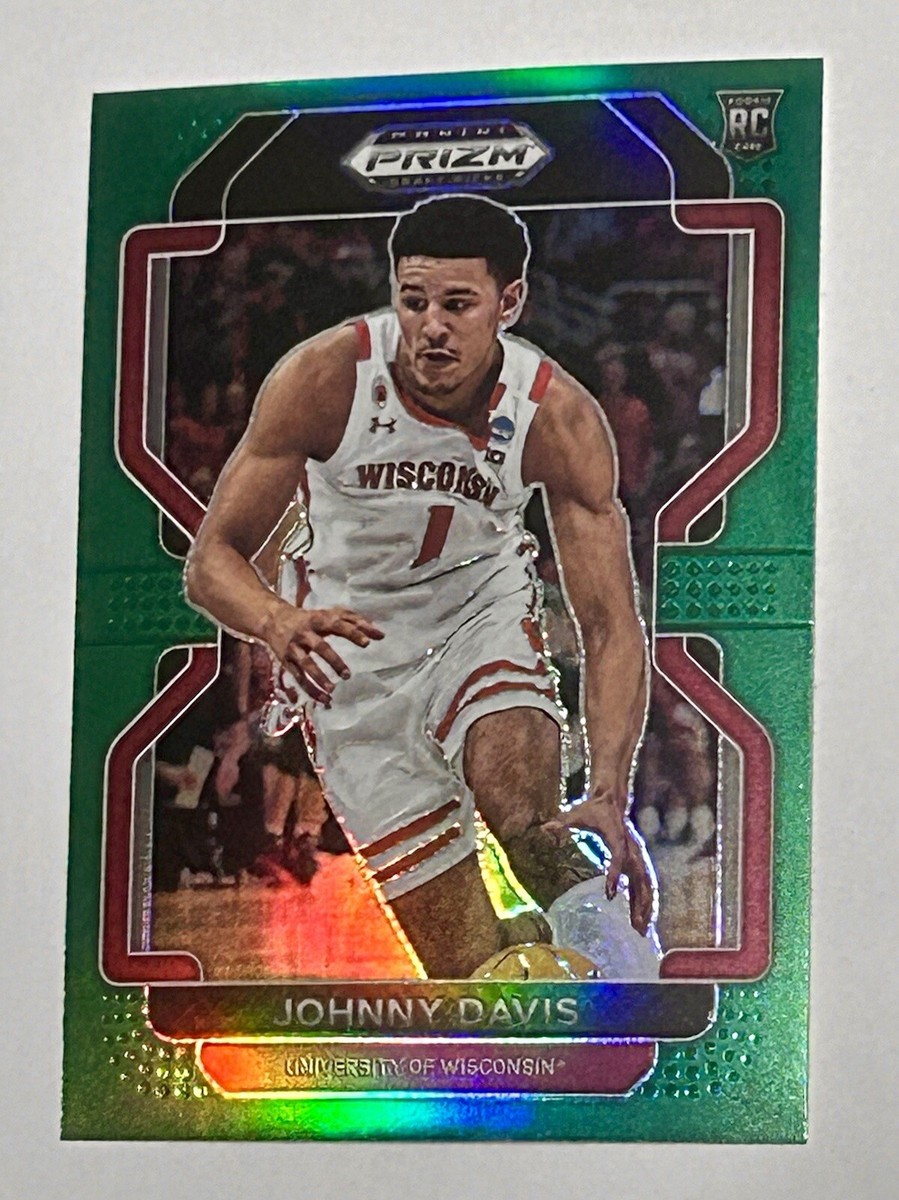 ジョニー Johnny Davis 2022-23 Panini Prizms Draft Picks Green Rookie RC #59
