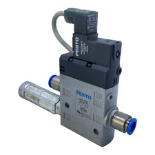 Festo Cpe24-M1h-3gl-Qs-10 Solenoid Valve 163173 2.5 to 10 Bar 24v DC 1.5 W