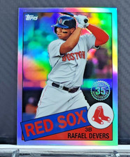 Rafael Devers 2020 Topps Chrome 1985 REFRACTOR #85TC-8 - Red Sox
