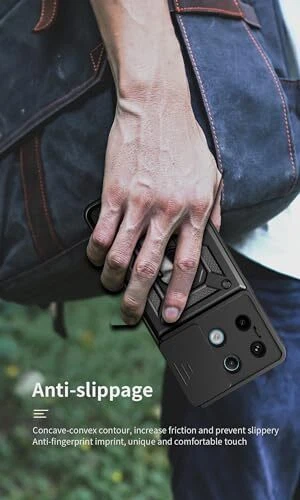 Phone Case for Case with Glass Screen Xiaomi Redmi Note 13 Pro 4G Black