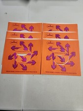45 RPM 7" RECORD SLEEVES CO. SLEEVE 6 PACK SEE PHOTOS - Mercury SLV124 