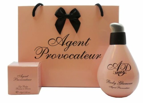 Agent Provocateur　フレグランス＋リップ・ニップルバームセット AGENT PROVOCATEUR 2 PIECE GIFT SET LIP BALM 10G & SAUCE BODY