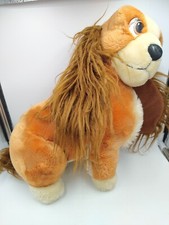 Lady And The Tramp Plush Dog Disney Vintage