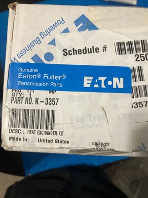EATON KIT-HIT EXCHANGER K4244 5586660-5586625 -K-3357 | eBay 