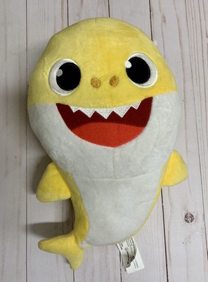 yellow baby shark plush
