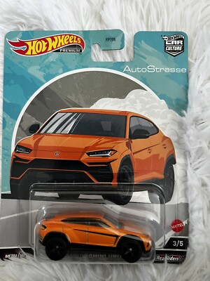 2022 HOT WHEELS PREMIUM CAR CULTURE HW AUTOSTRASSE 3/5 LAMBORGHINI URUS