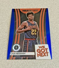 2019-20 Panini Hoops Premium We Got Next Blue Prizm #5 Cam Reddish Hawks